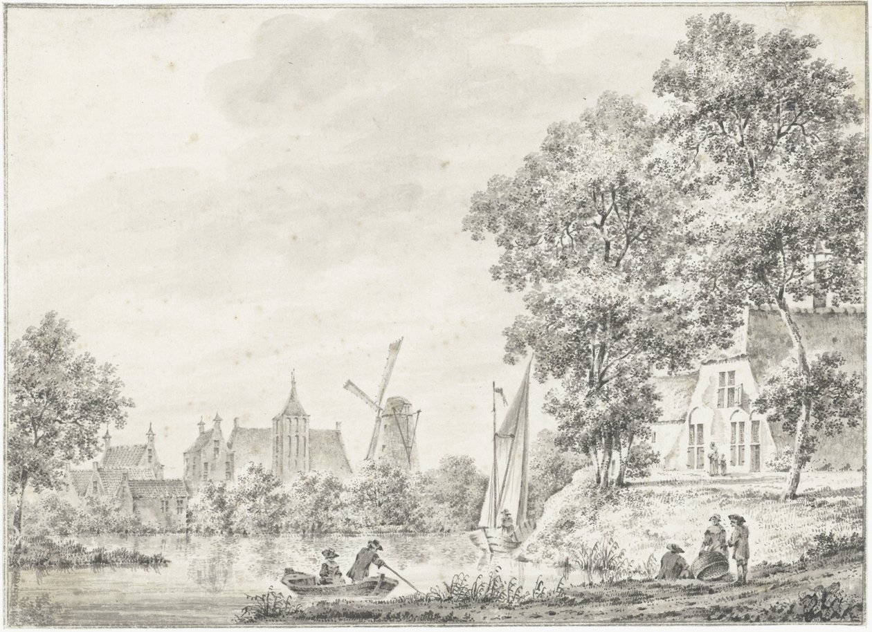 Ansikte i Haastrecht av Pieter Jan van Liender
