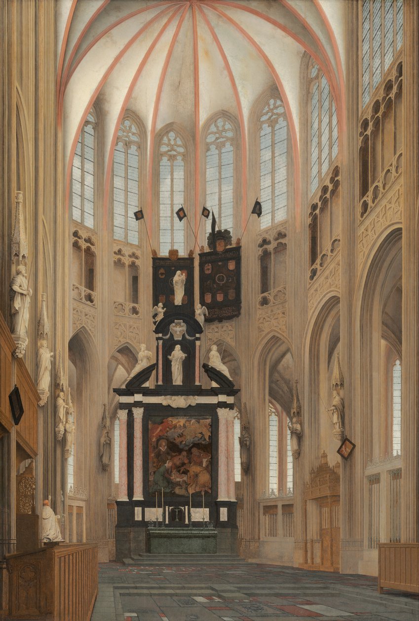 St Johns katedral av Pieter Jansz Saenredam