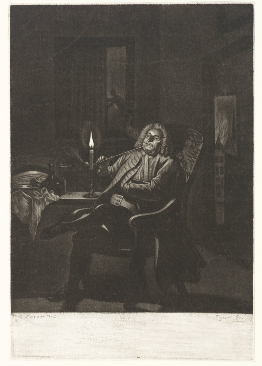 Piprökning man av Pieter Louw