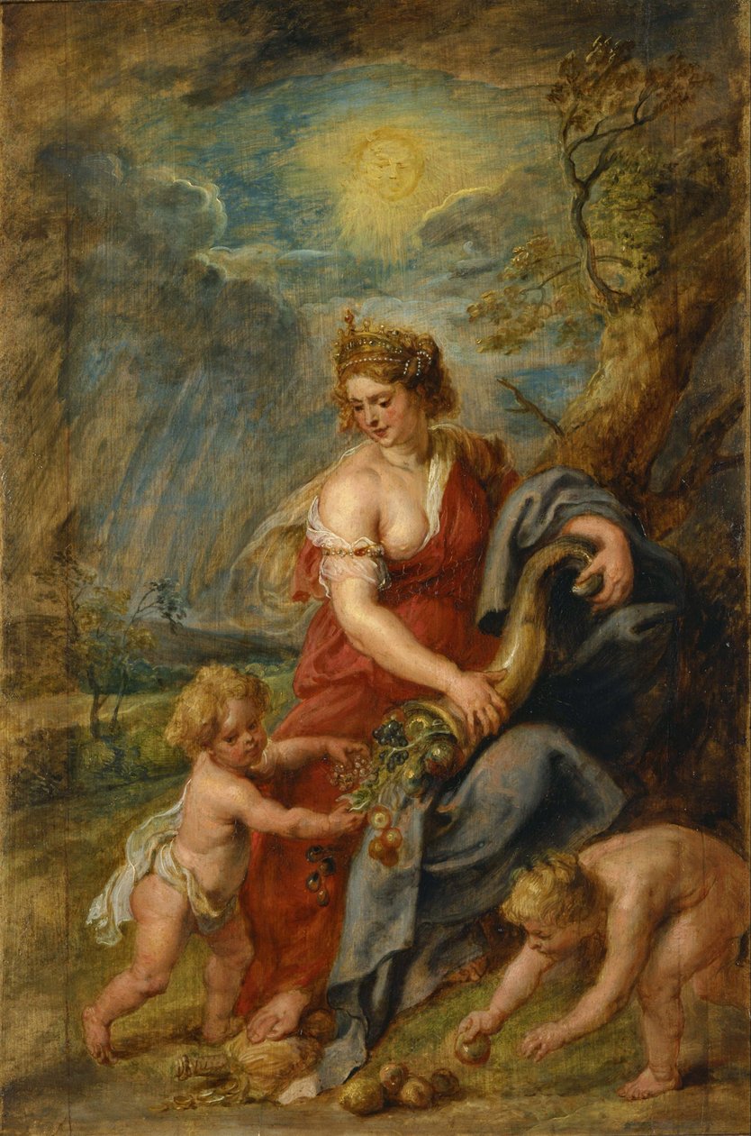 Överflöd Överflöd av Peter Paul Rubens