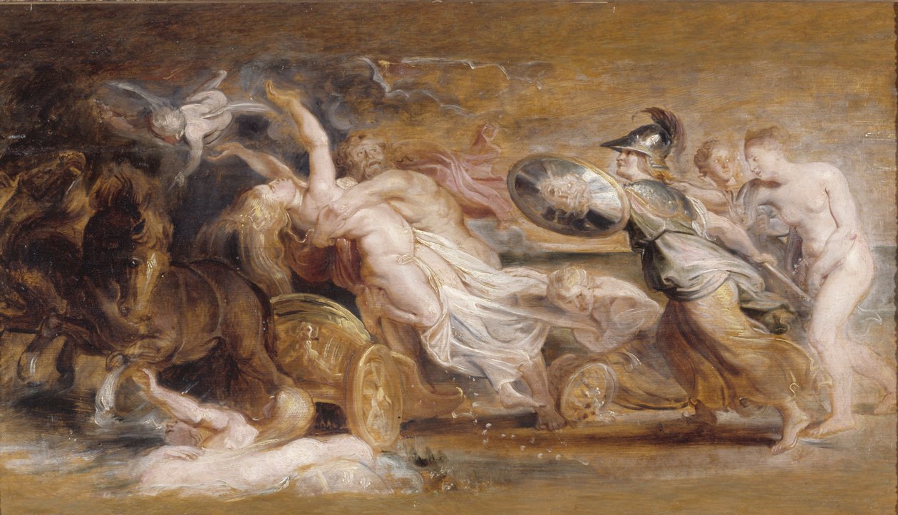 Bortförandet av Proserpina av Peter Paul Rubens