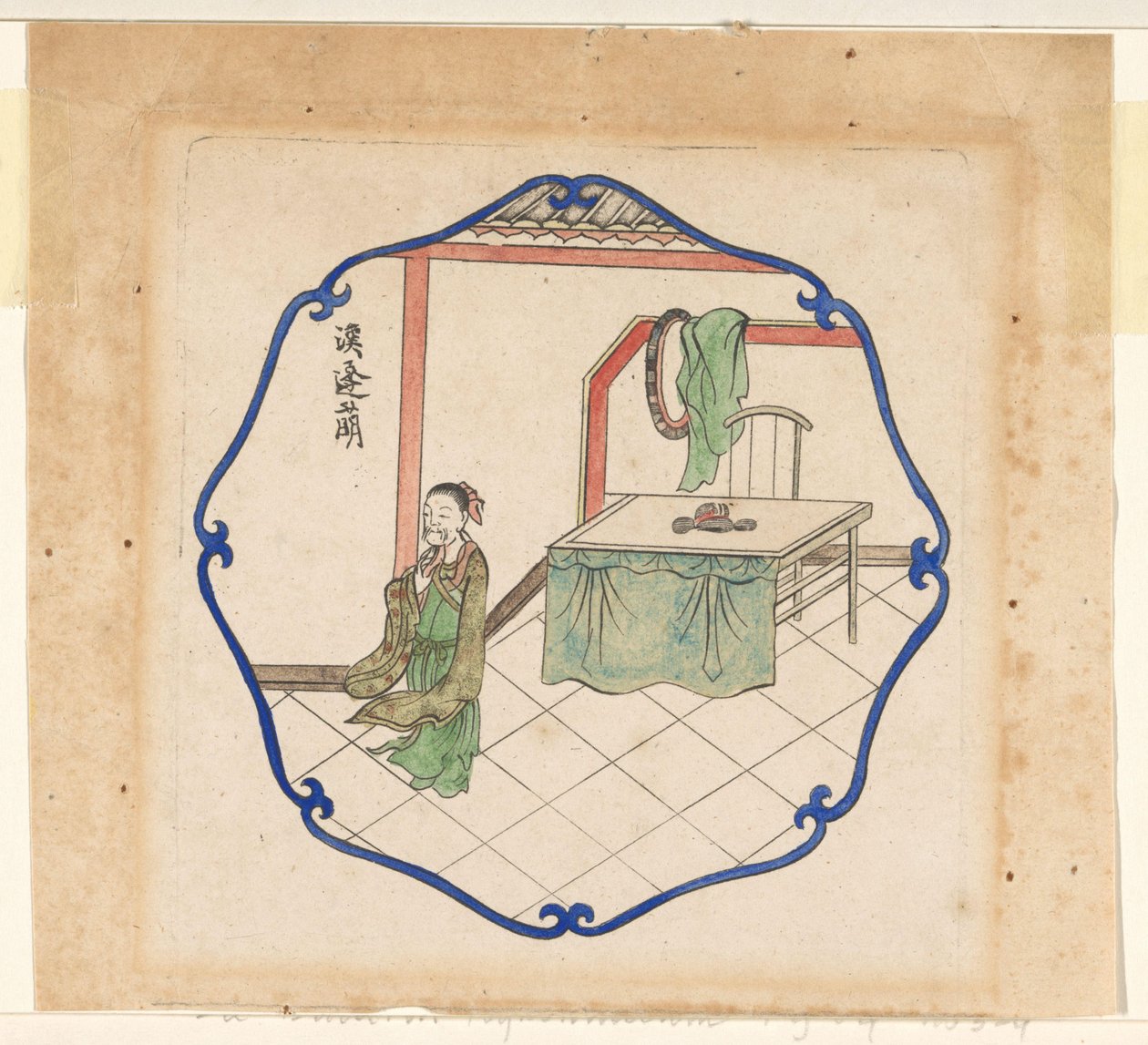 Feng Meng från Handynastin av Pieter Schenk (I)