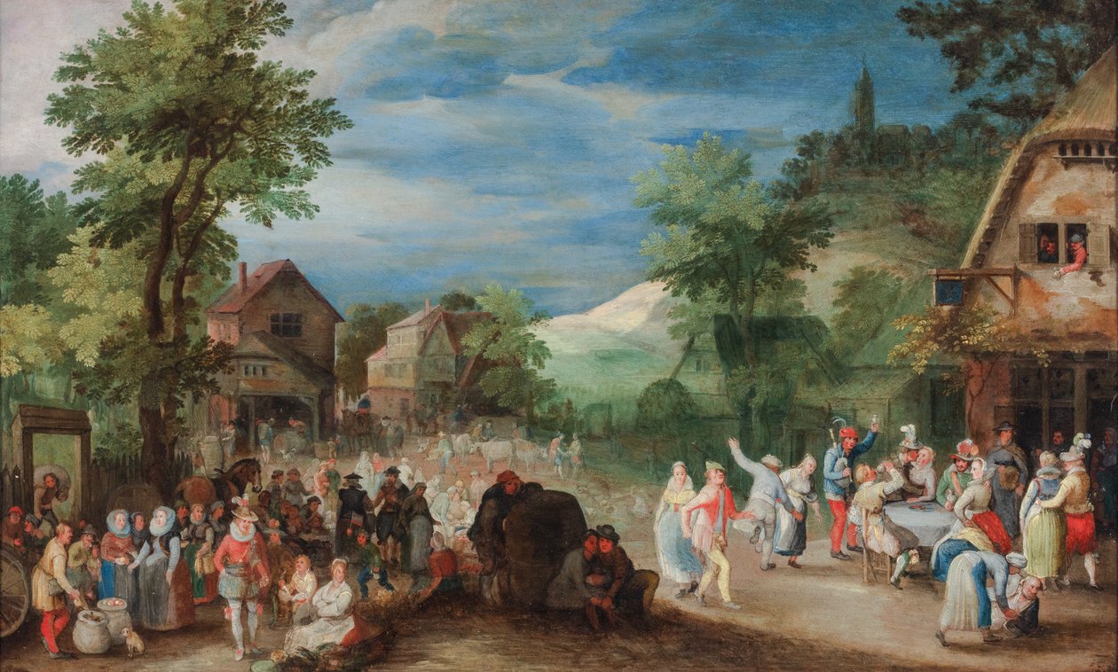 En bymässa av Pieter Schoubroeck
