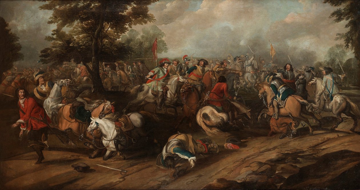 Slaget vid Breitenfeld av Pieter Snayers