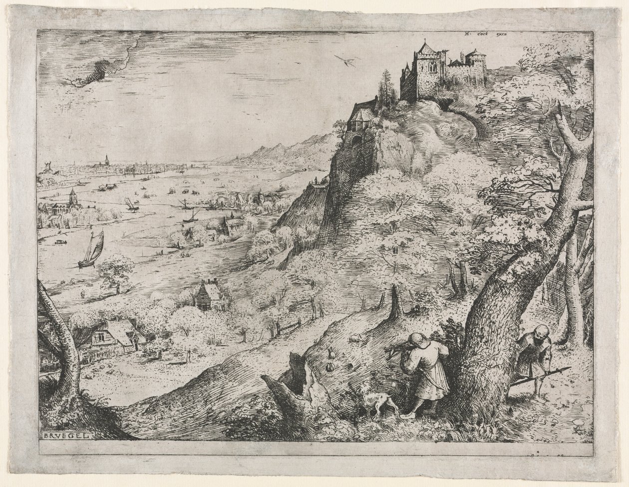Kaninjakten av Pieter The Elder Brueghel