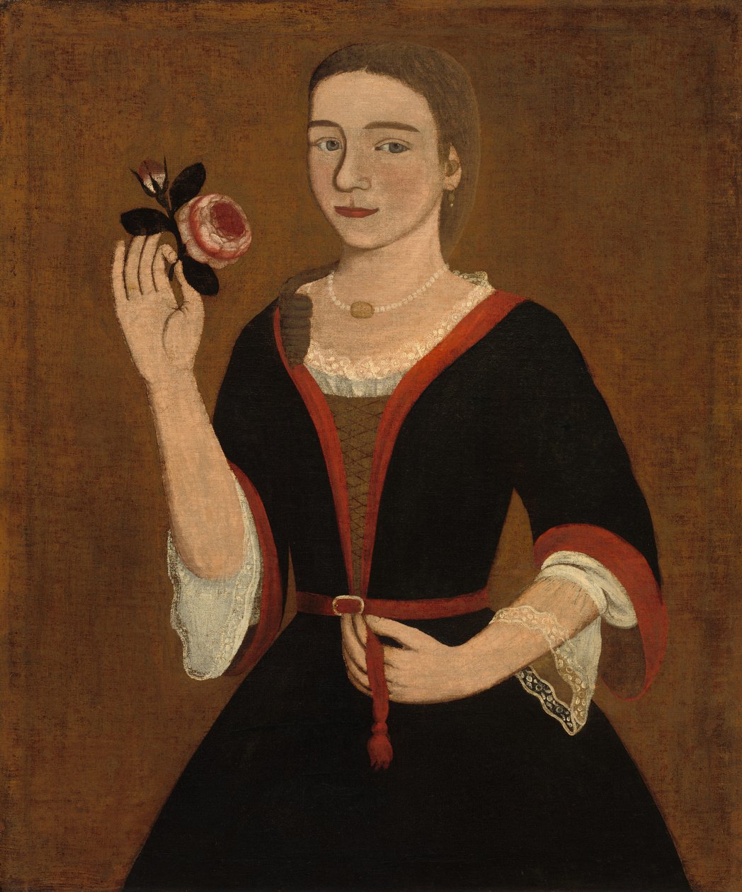 Miss Van Alen, ca. 1735. av Pieter Vanderlyn