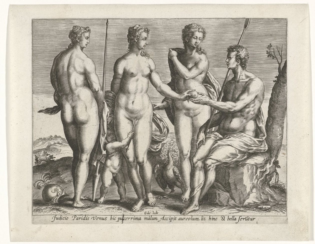 Paris dom av Pieter de Jode (I)