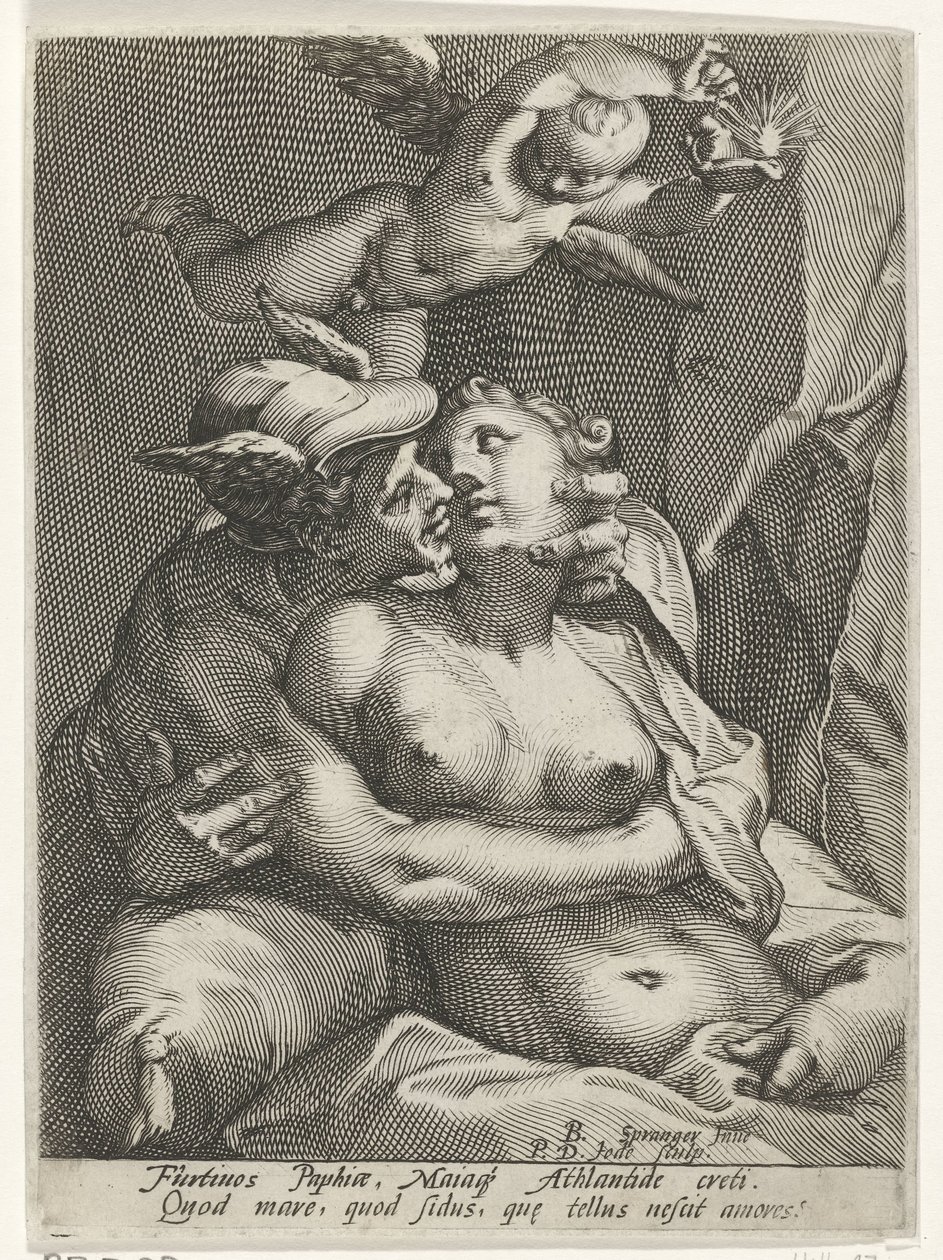 Venus och Merkurius av Pieter de Jode (I)