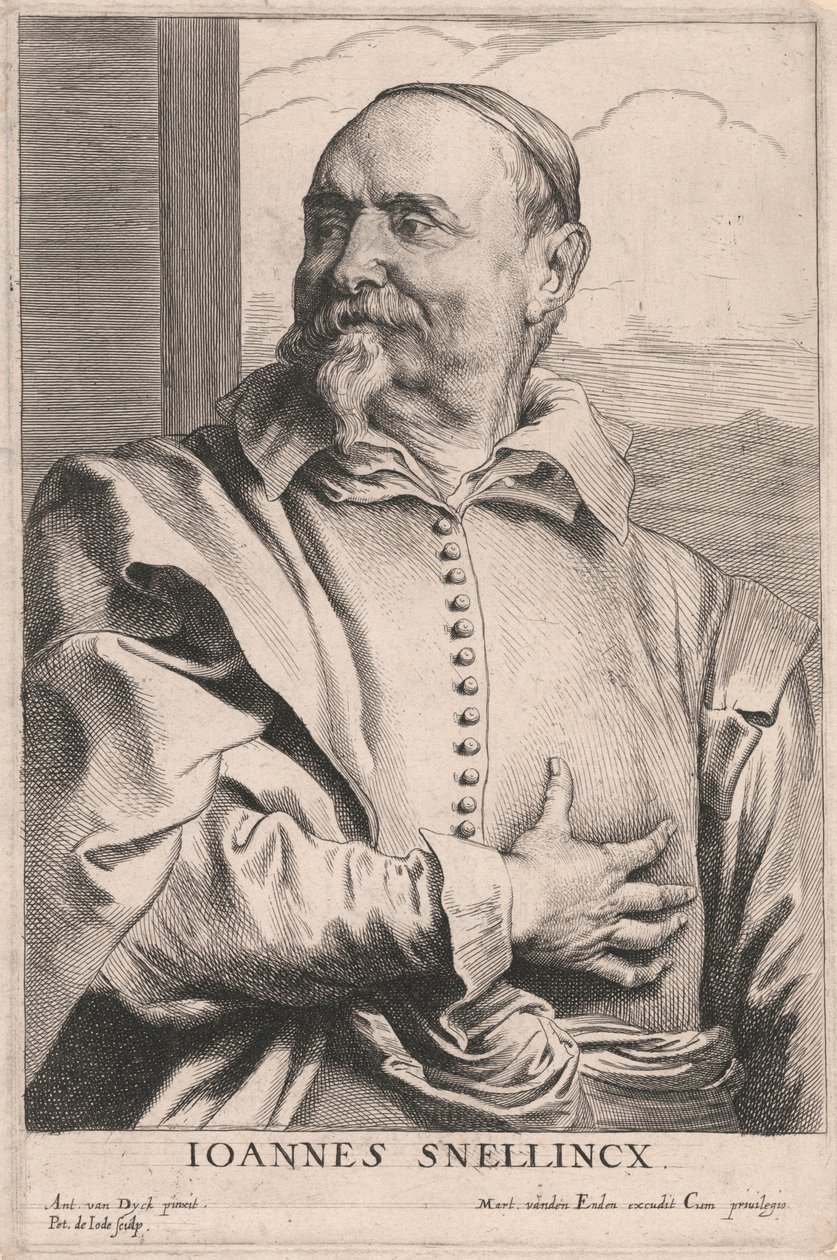 Joannes Snellincxスウェーデン人 av Pieter de Jode