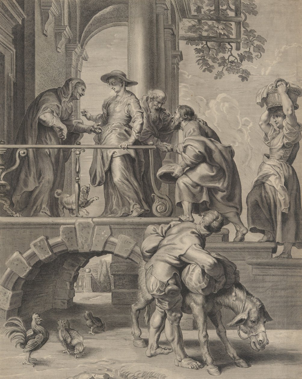 Visitationen, 1625-74. av Pieter de Jode II