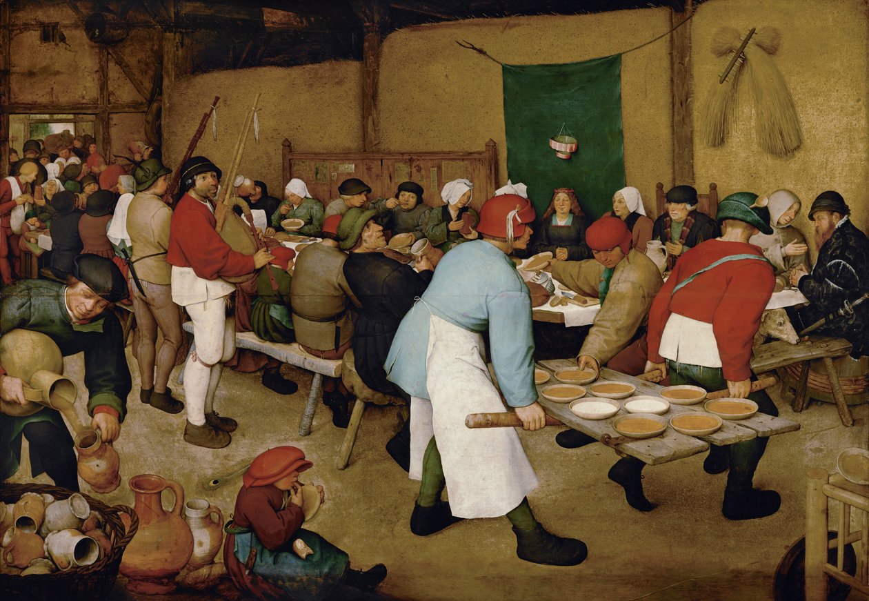 Bondbröllop av Pieter Bruegel the Elder
