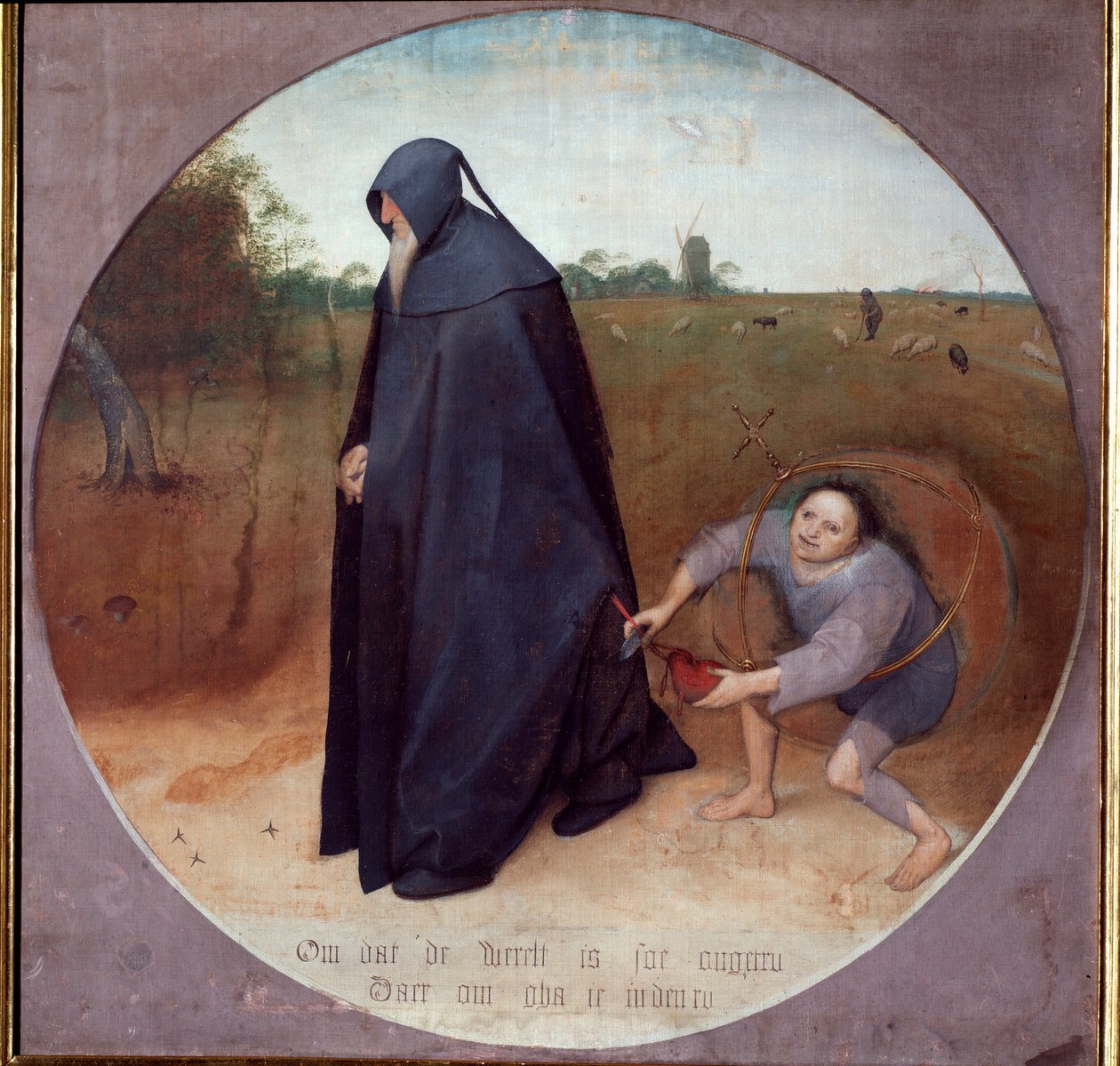 Misantropen (Målning av Pieter Bruegel the Elder