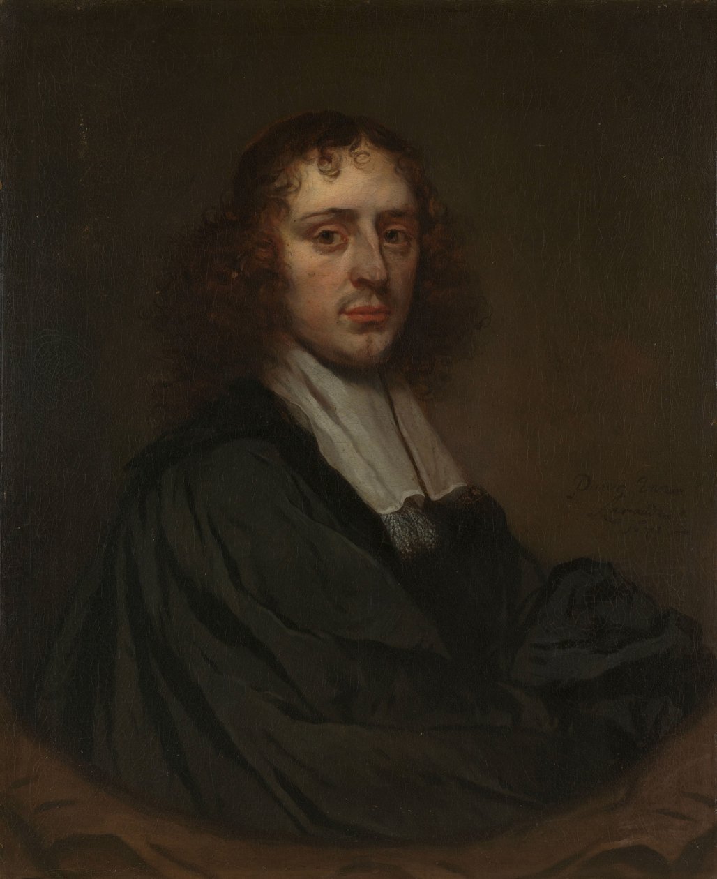 Porträtt av en man av Pieter van Anraedt