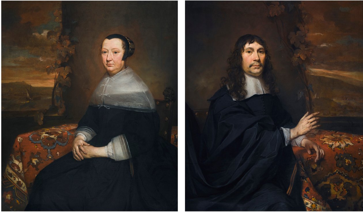 Porträtt av en okänd man av Pieter van Anraedt