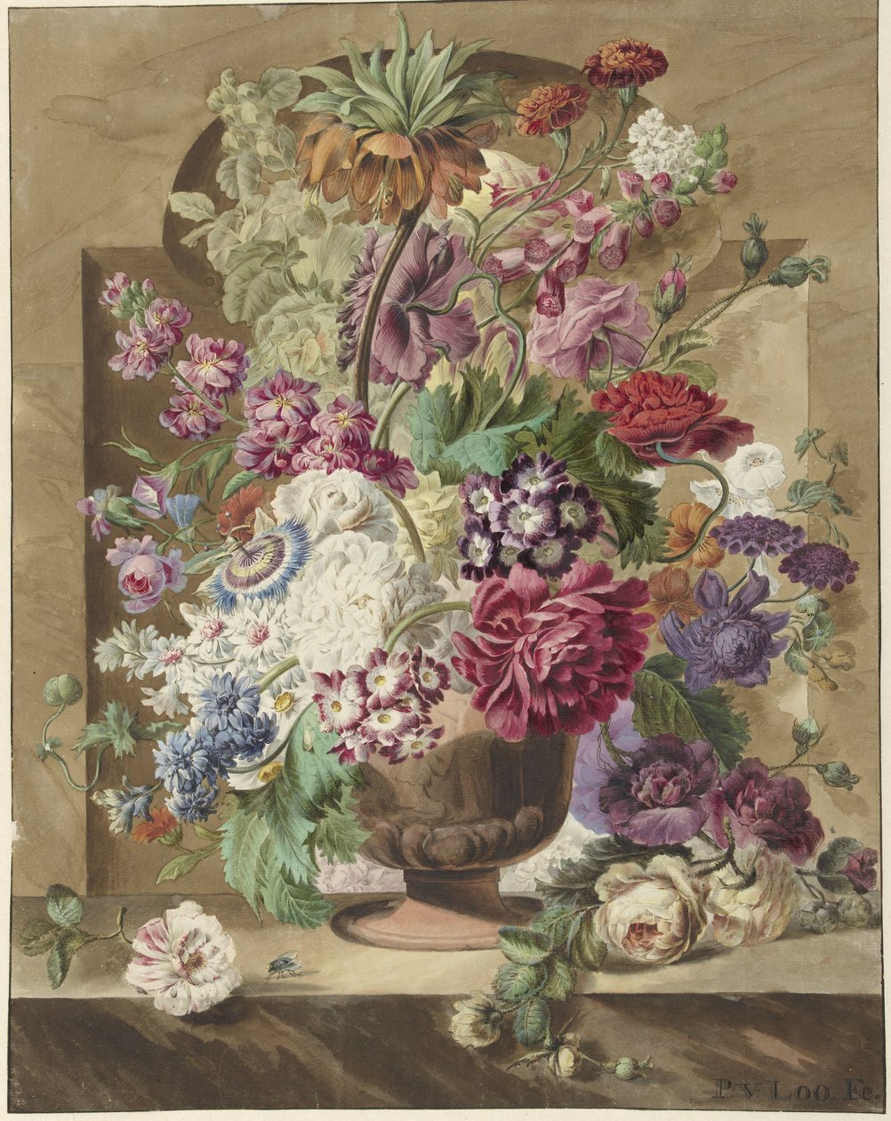 blomsterarrangemang av Pieter van Loo
