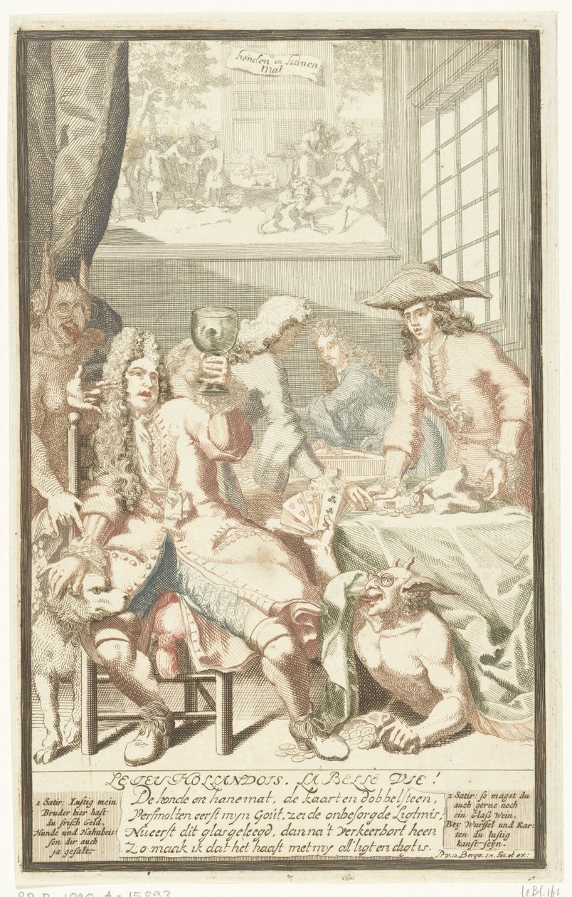 Kortspelet av Pieter van den Berge