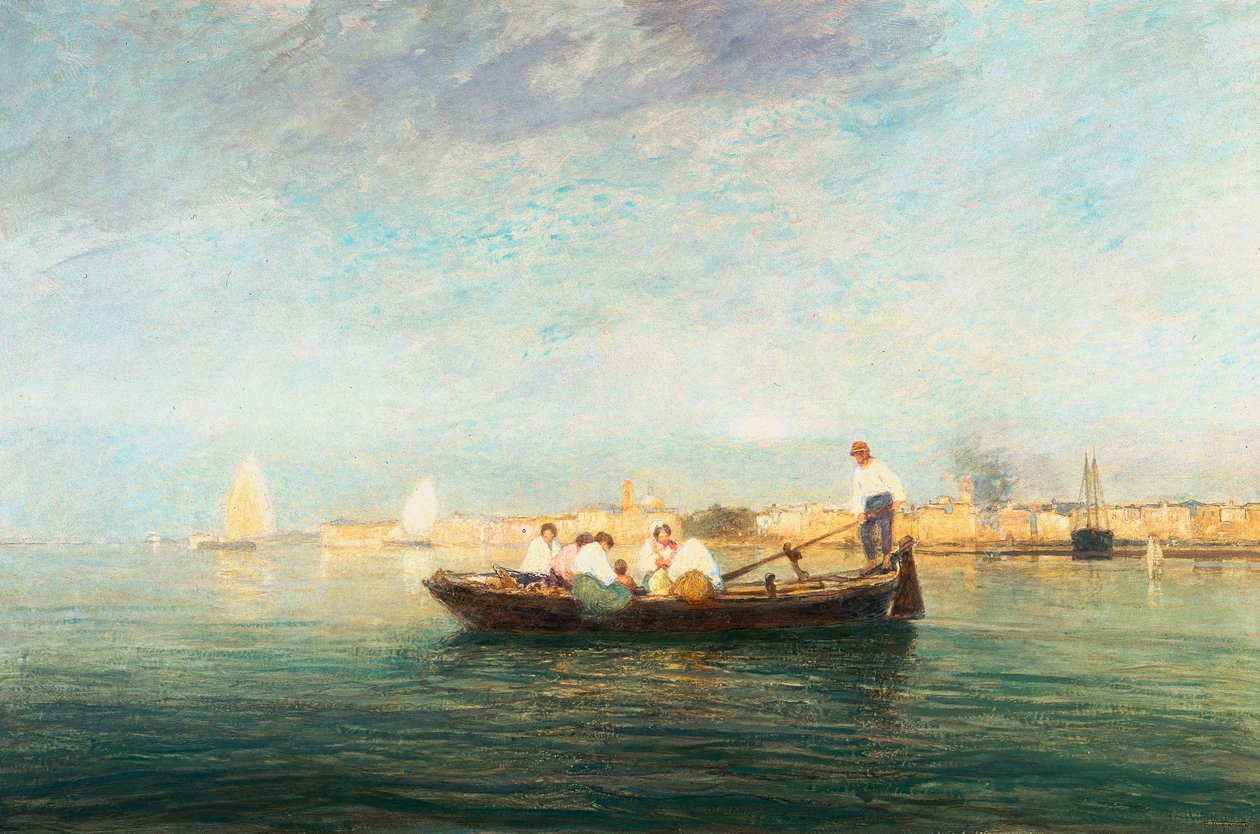Färjan av Pietro Fragiacomo