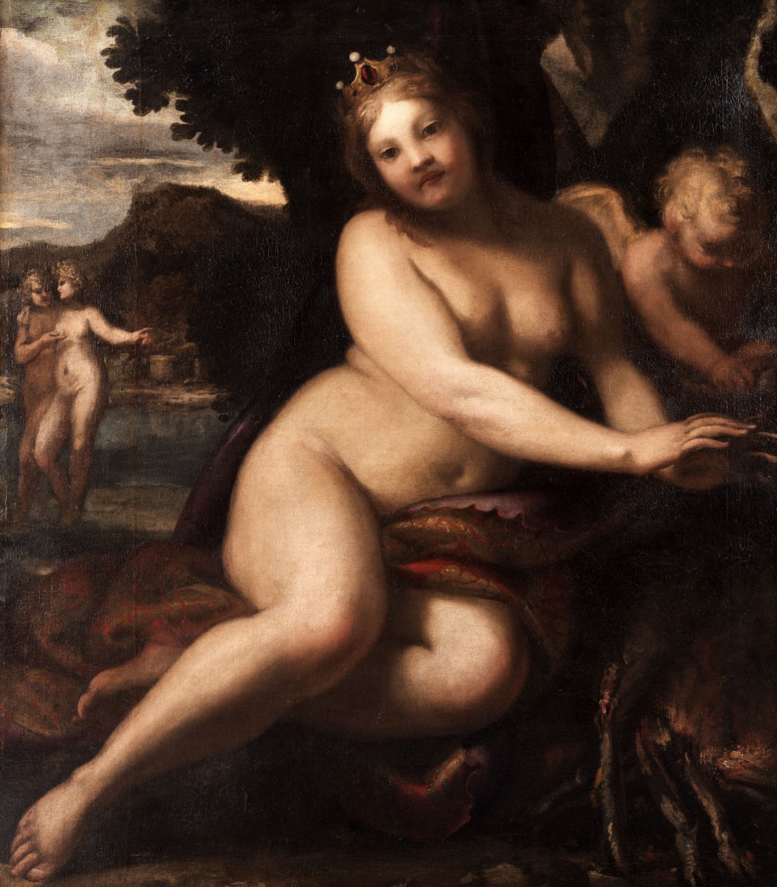 Utan Ceres och Bacchus är Venus kall av Pietro Liberi