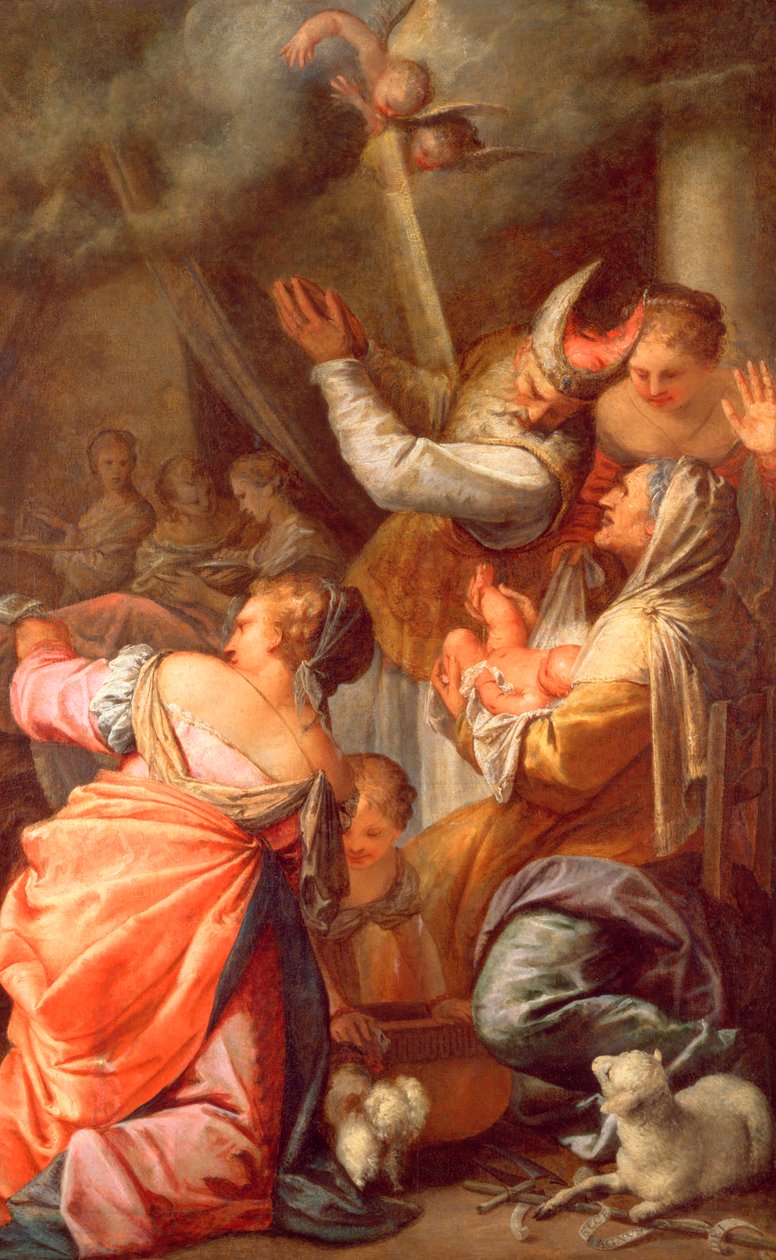 Johannes Döparens födelse av Pietro Liberi