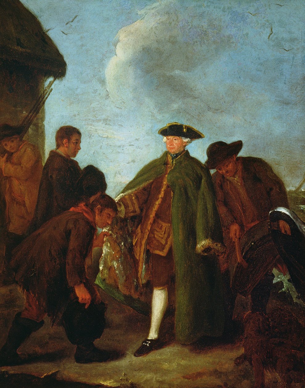 Adelsmannens ankomst av Pietro Longhi