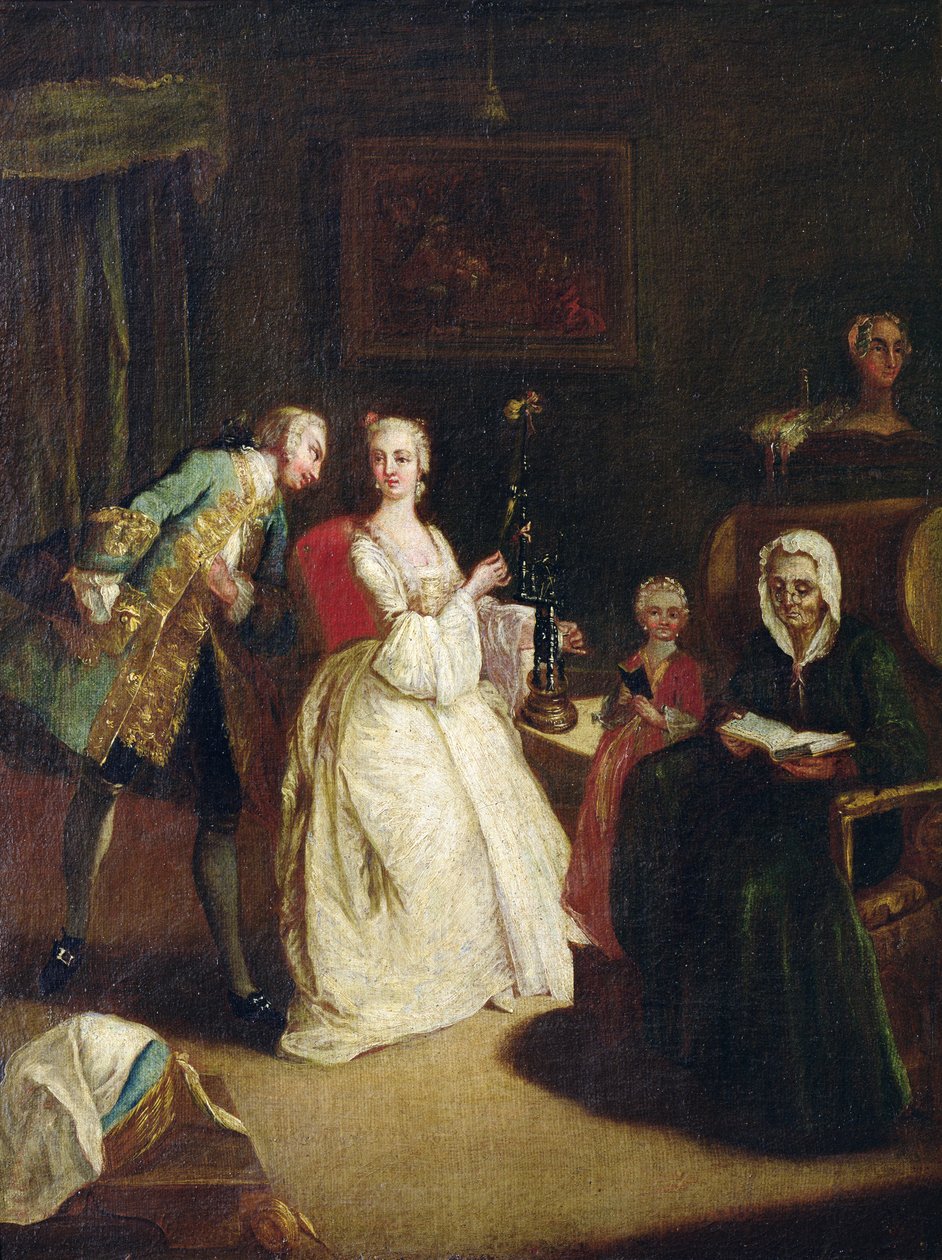 Kärleksförklaringen av Pietro Longhi
