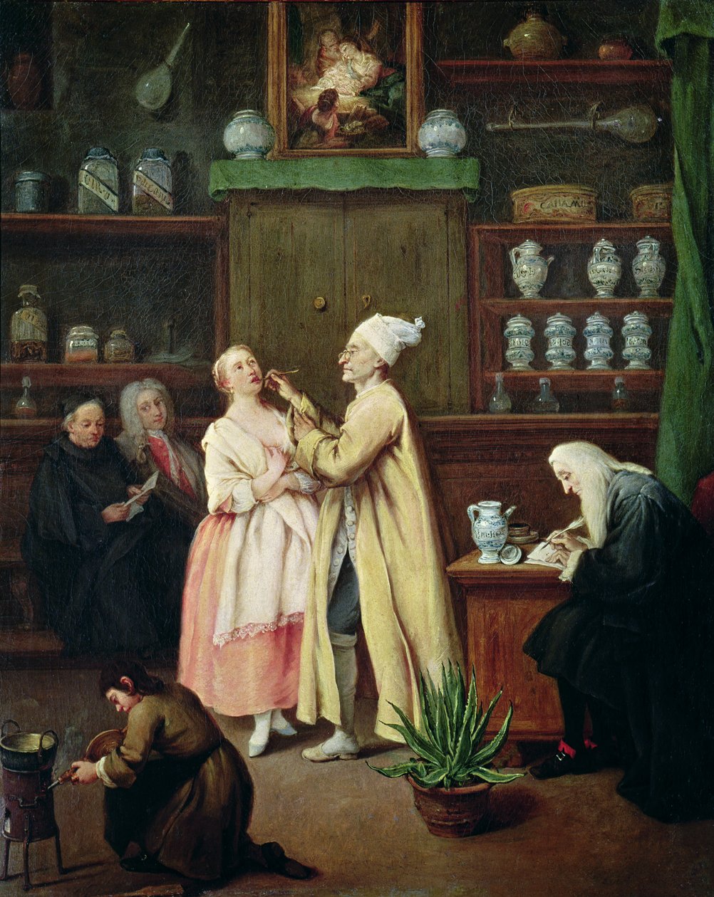 Apotekaren av Pietro Longhi