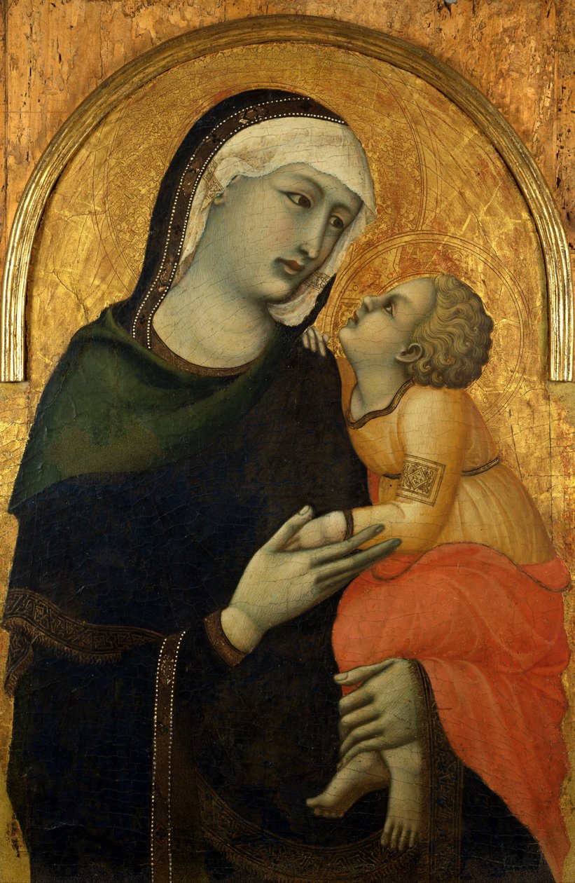 Madonna with Chid av Pietro Lorenzetti