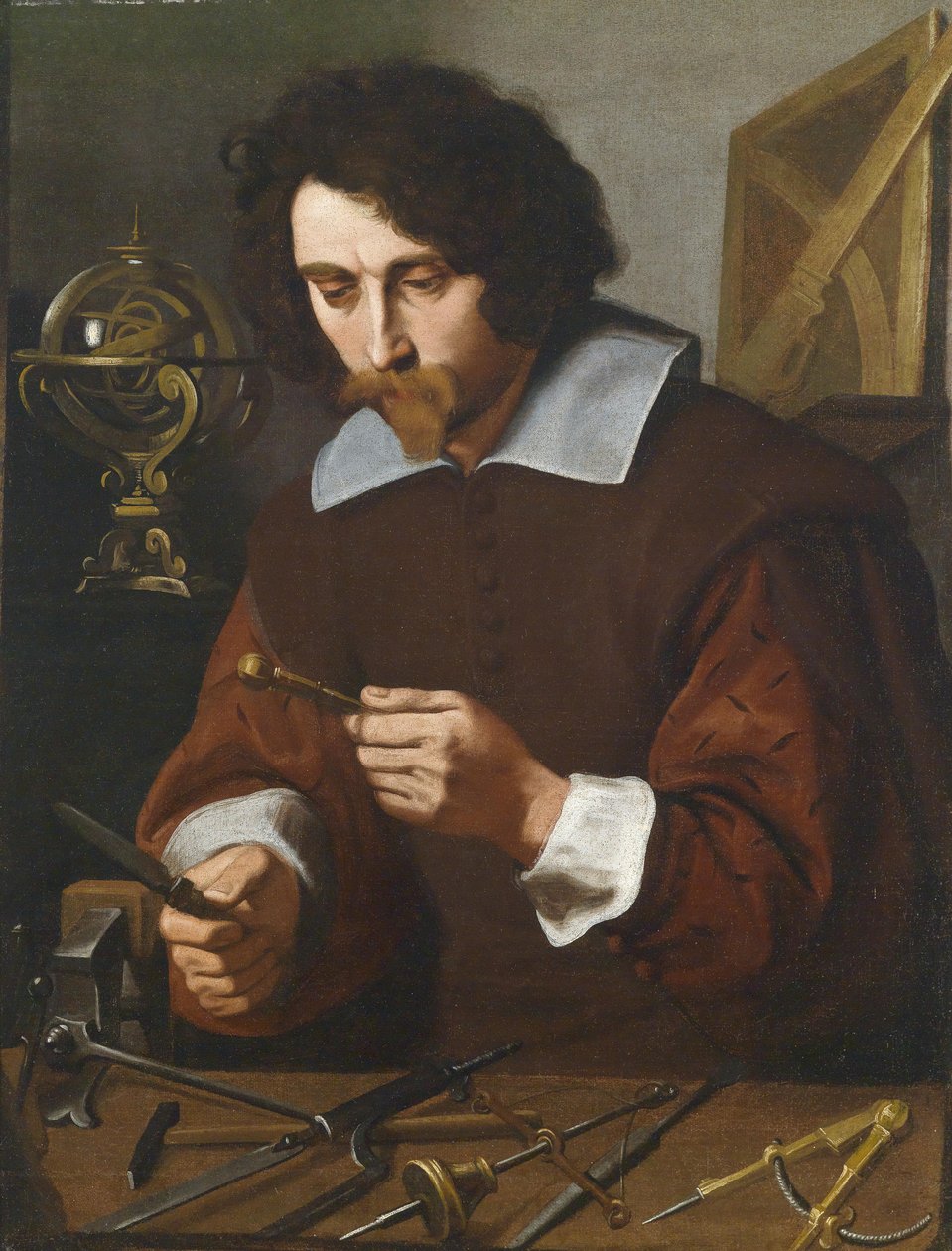 Ein Erfinder von mathematischen Instrumenten av Pietro Paolini