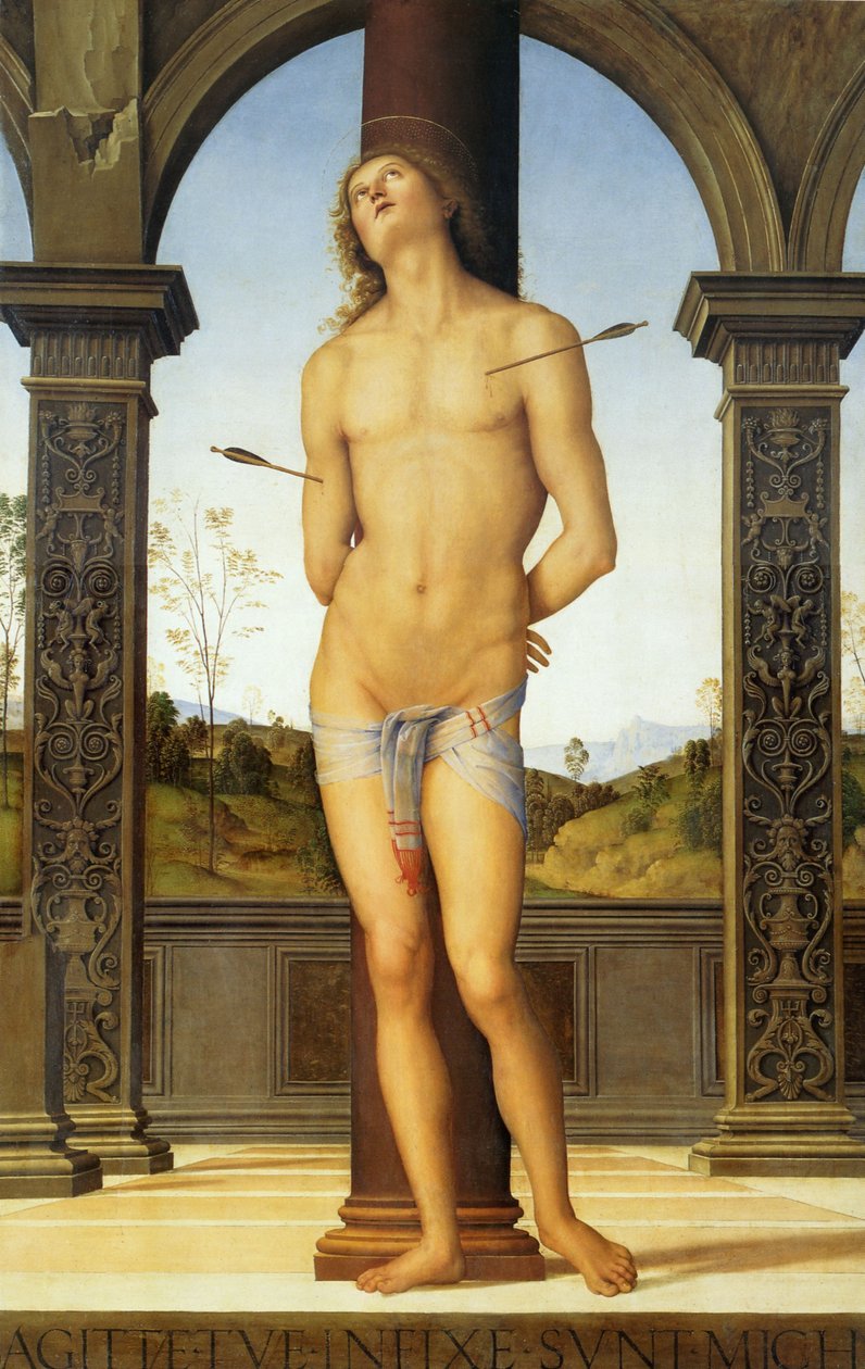 San Sebastiano av Pietro Perugino
