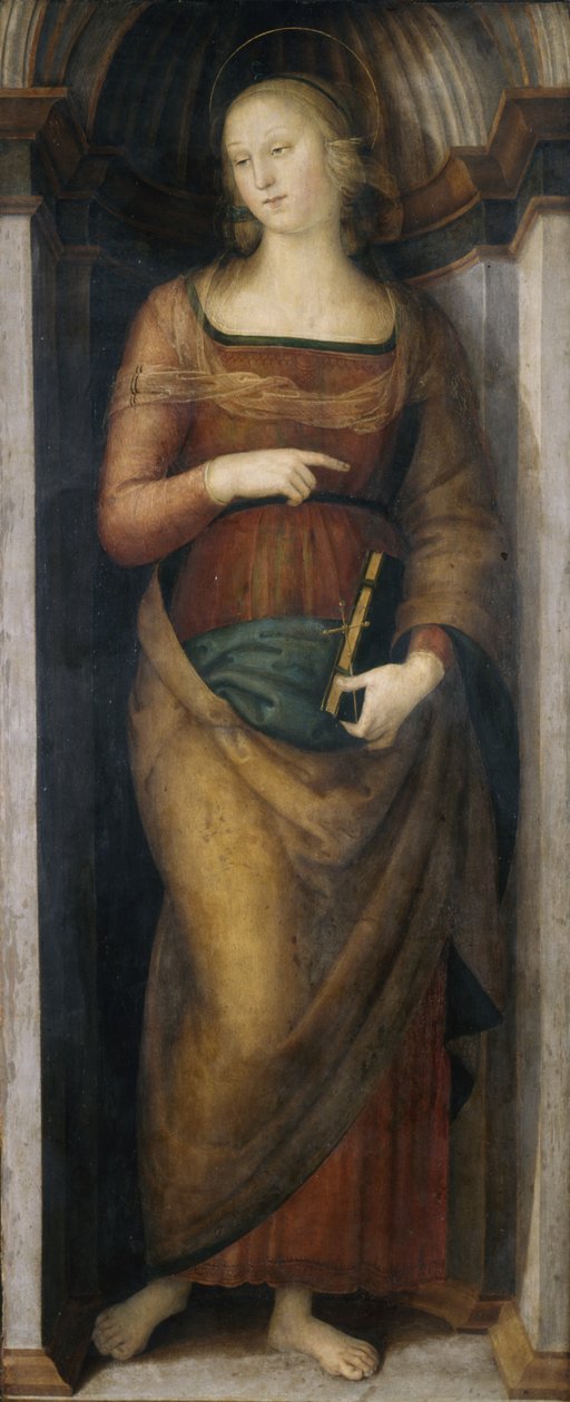 S:t Helena, ca 1505-06 (tempera på poppelträ) av Pietro Perugino