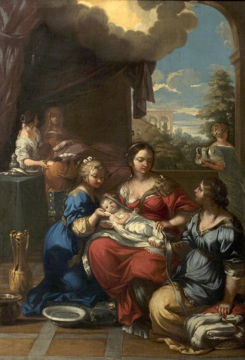 Jungfruns födelse av Pietro da Cortona