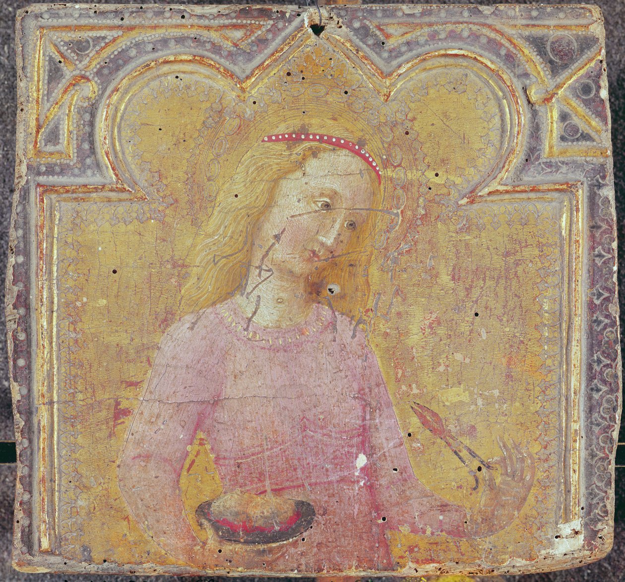 St Apollonia av Pietro di Giovanni
