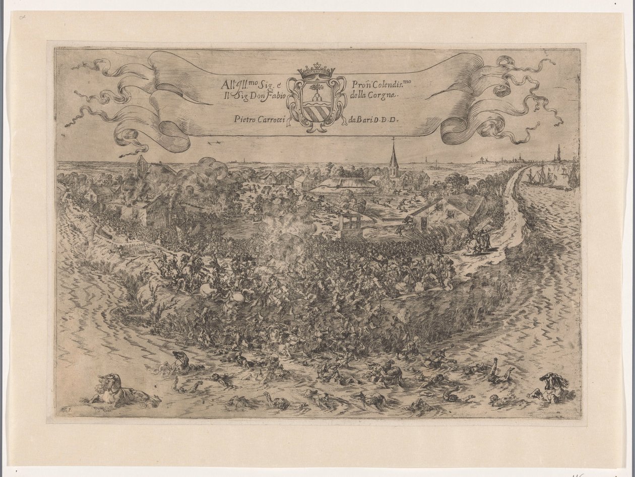 Slaget vid Oosterweel, 1567 av Pietro Carrocci