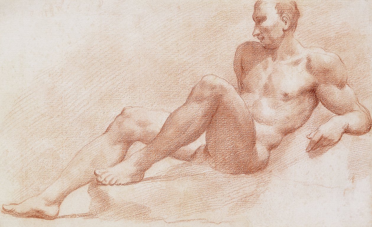 En liggande naken, av Pietro Dandini