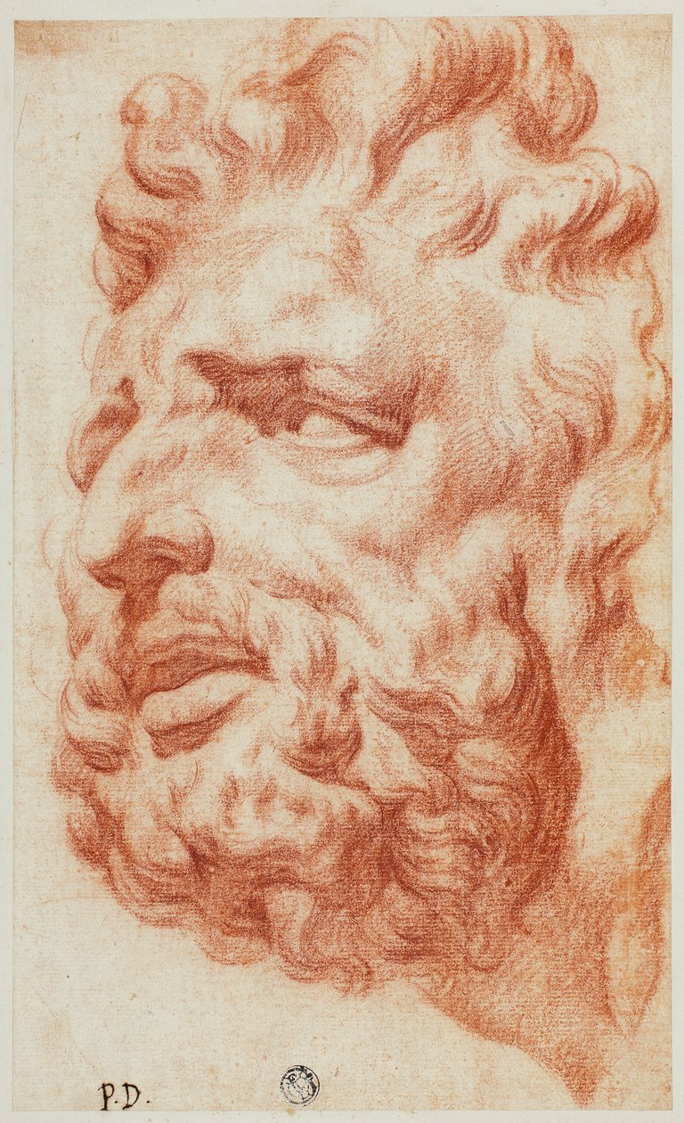 Laokoons huvud av Pietro Dandini