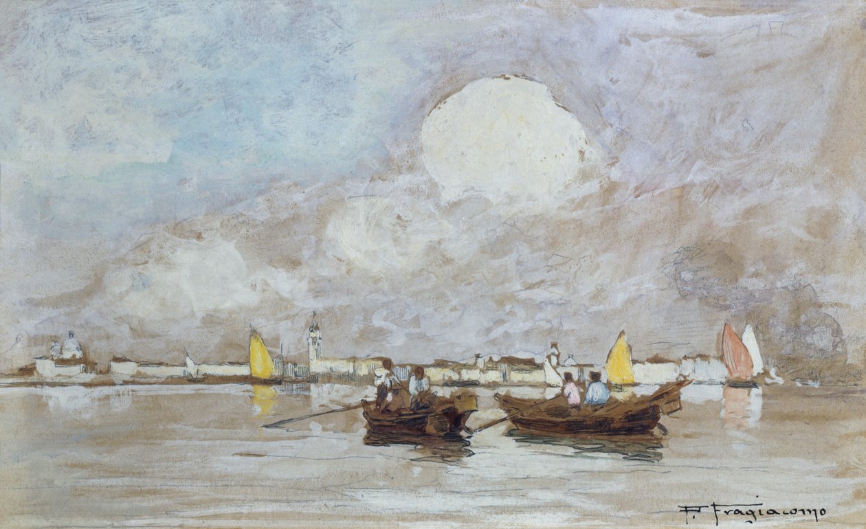 Gryning av Pietro Fragiacomo