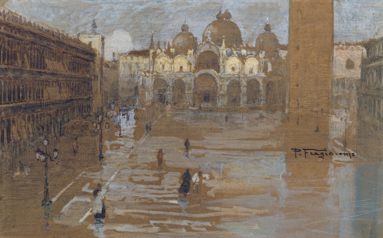 Markusplatsen av Pietro Fragiacomo