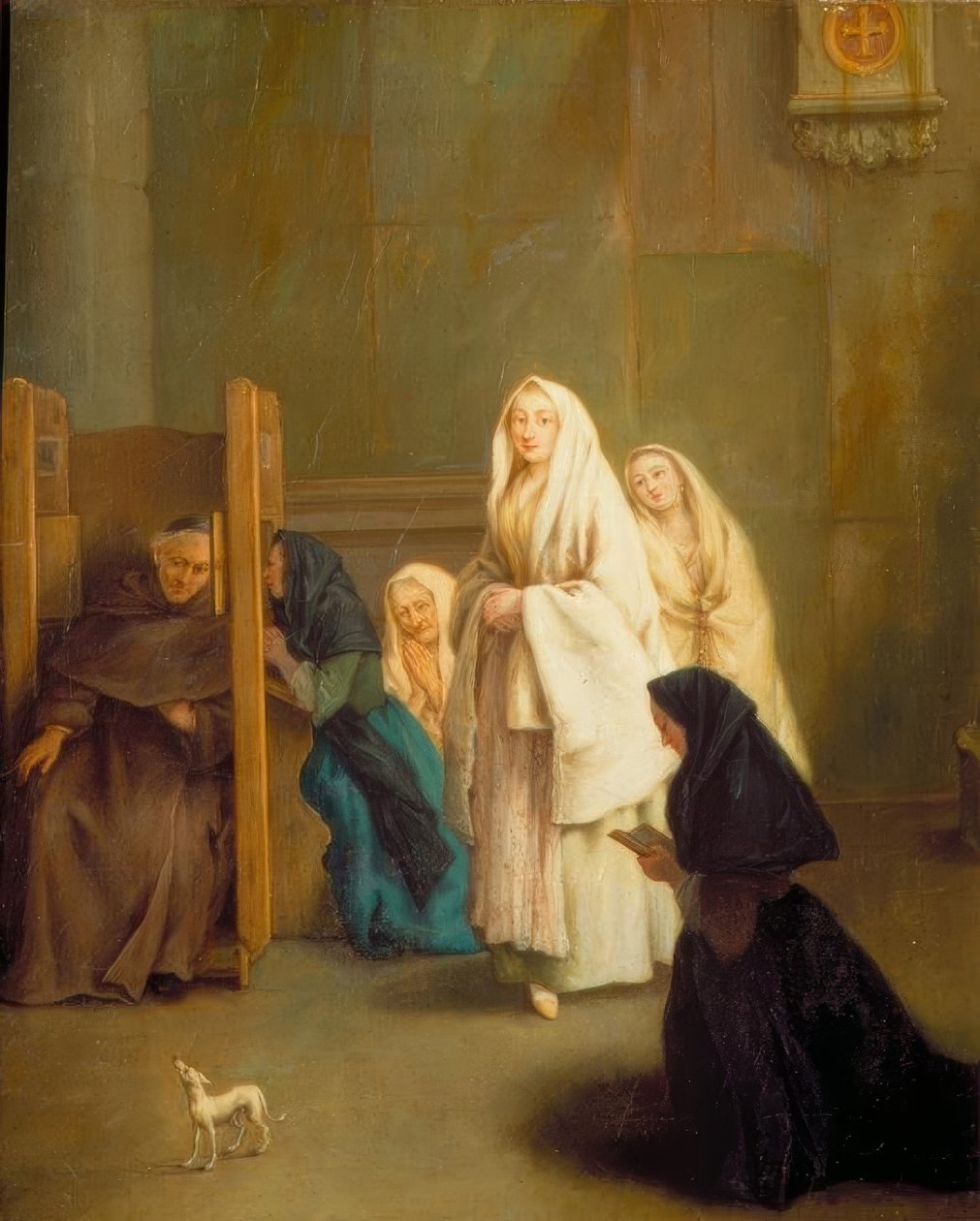 Bekännelsen av Pietro Longhi