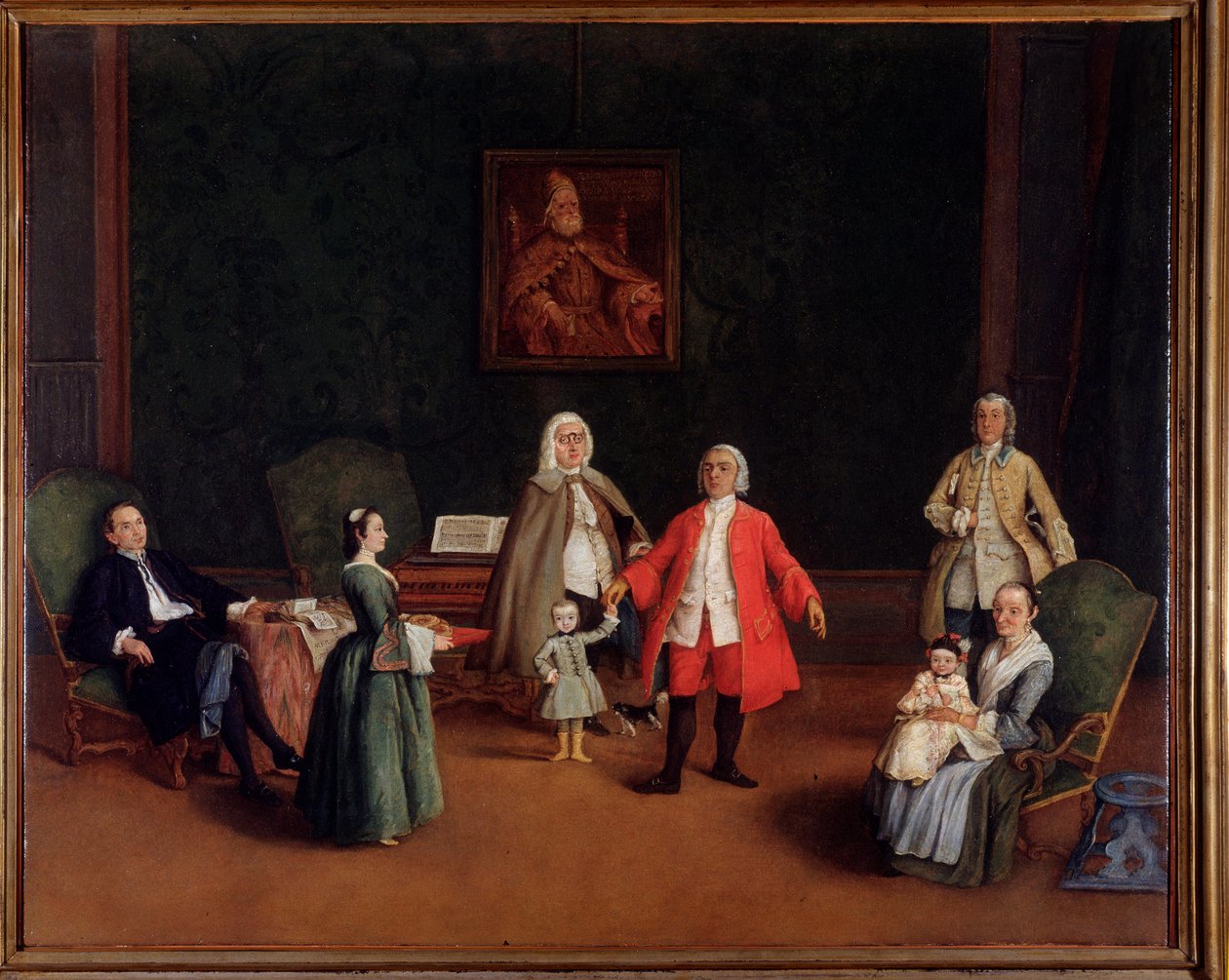 Porträtt av en familj (målning av Pietro Longhi