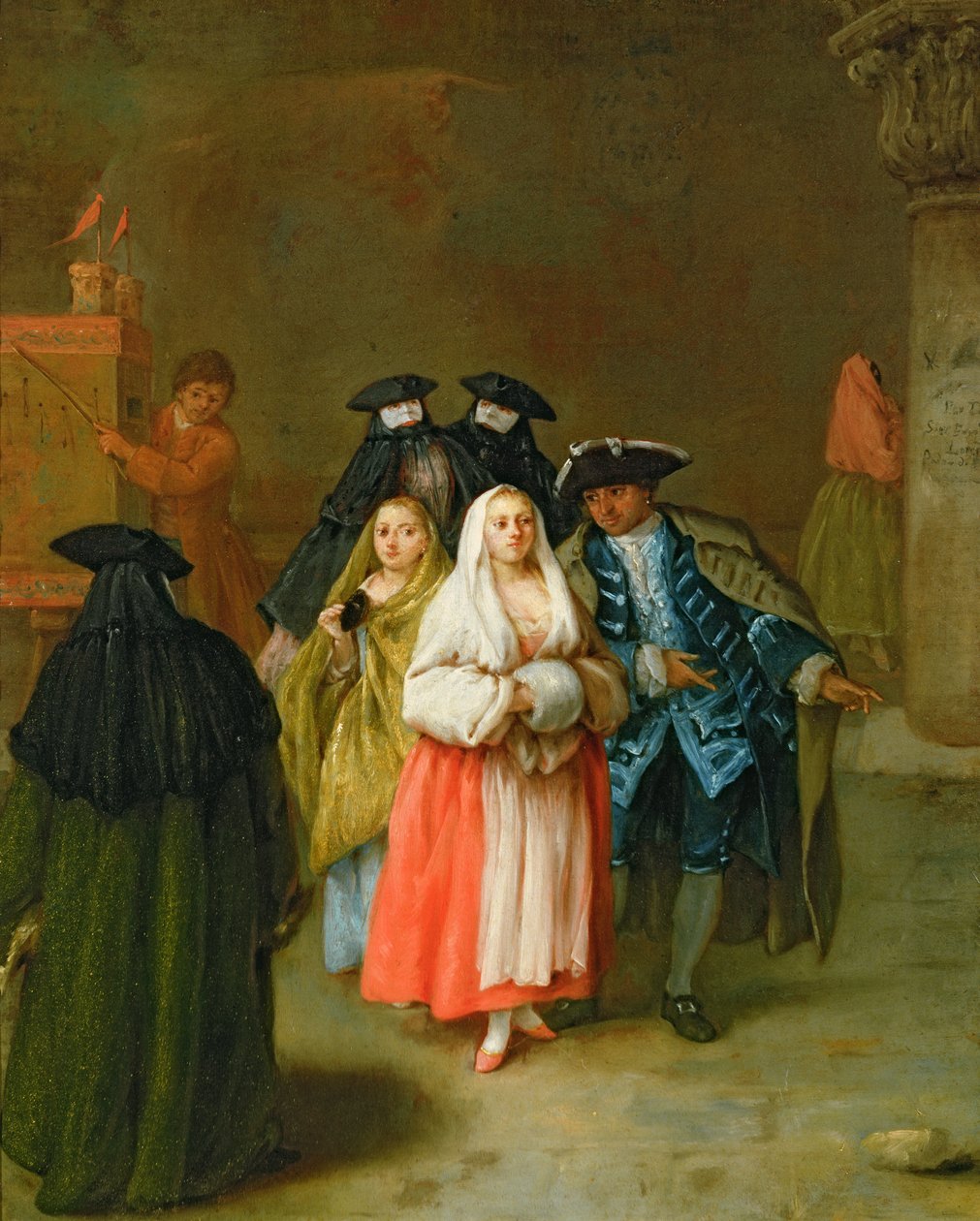 Den "nya världen" av Pietro Longhi