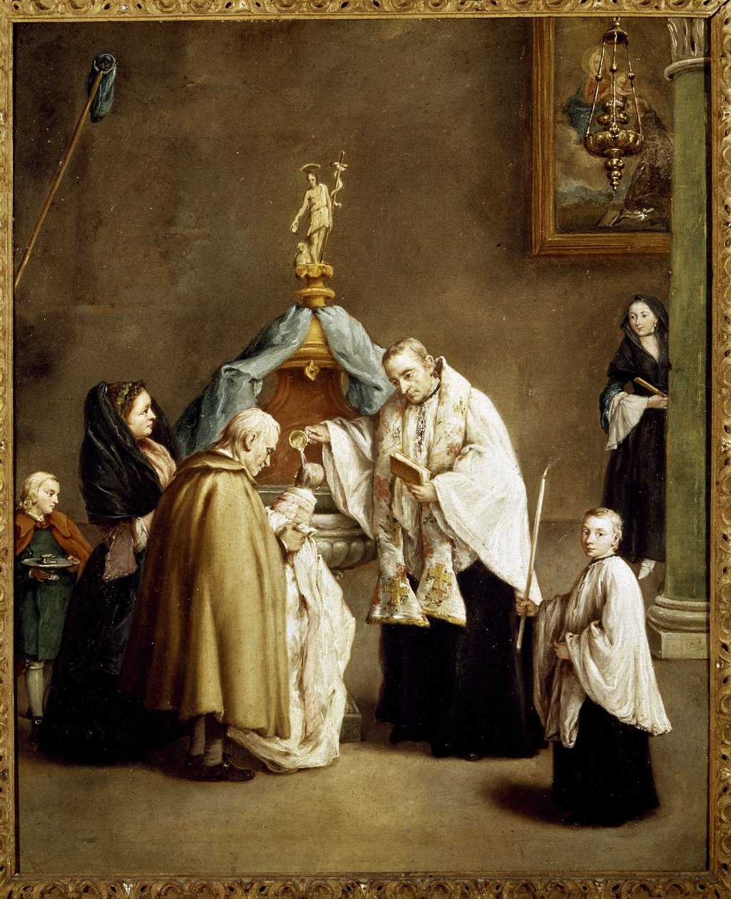 Dopet av Pietro Longhi