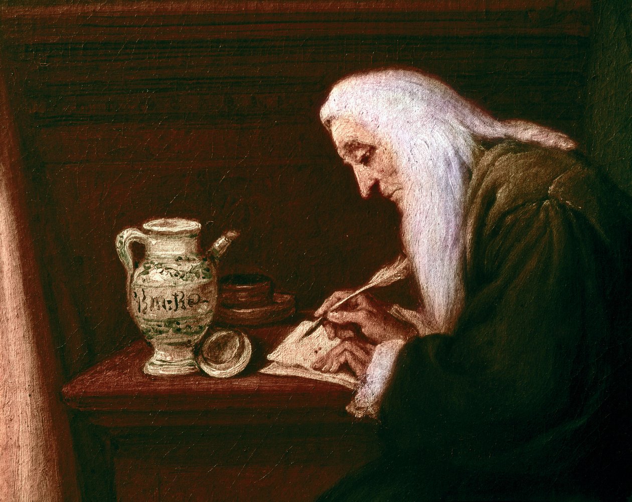 Apotekaren, detalj av Pietro Longhi