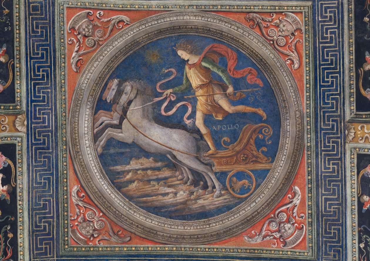 Allegori över Apollo av Pietro Perugino