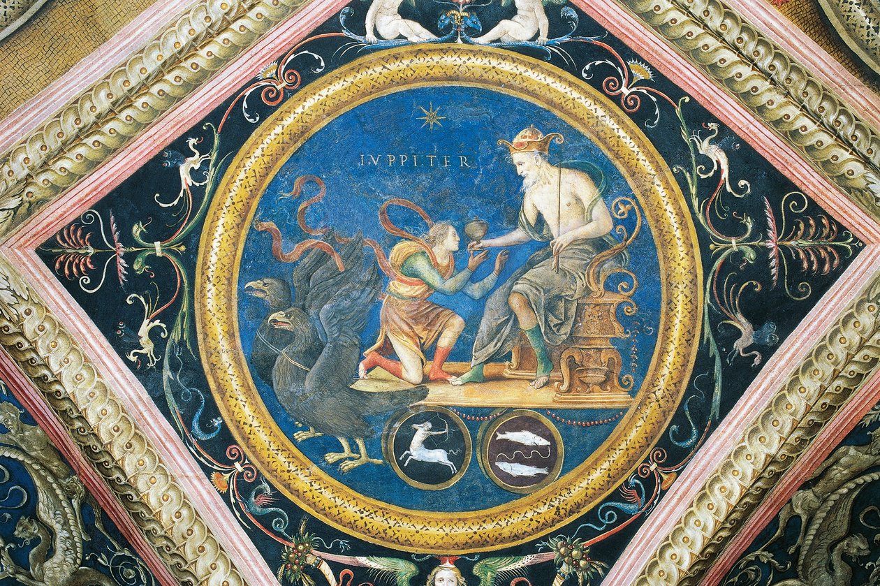 Jupiter av Pietro Perugino
