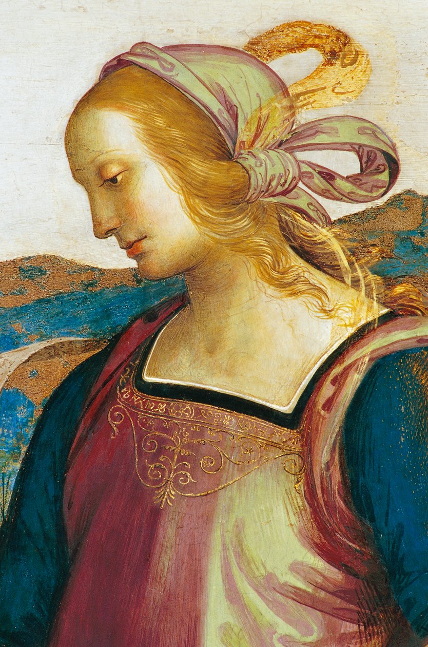 Eritreaswed Sibyl av Pietro Perugino