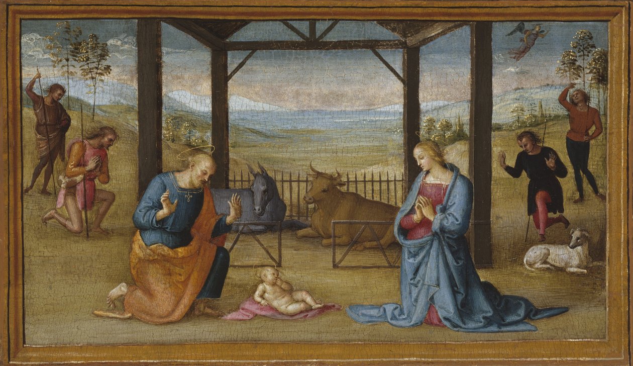 The Nativity, 1500-05 av Pietro Perugino
