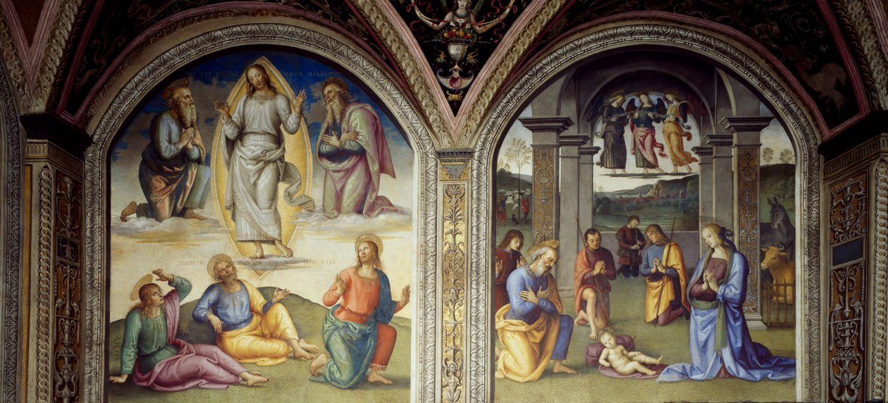 Förvandling och födelse av Pietro Perugino