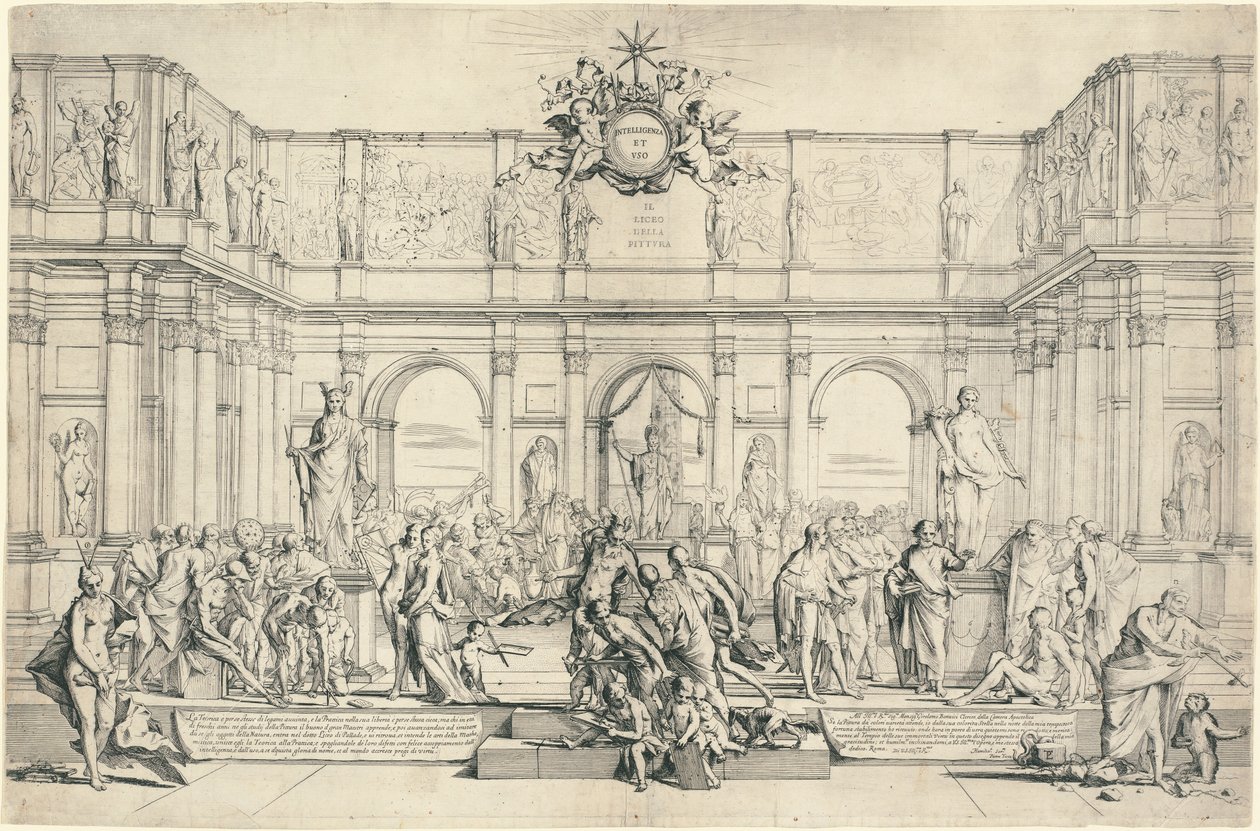 Målarskolan av Pietro Testa