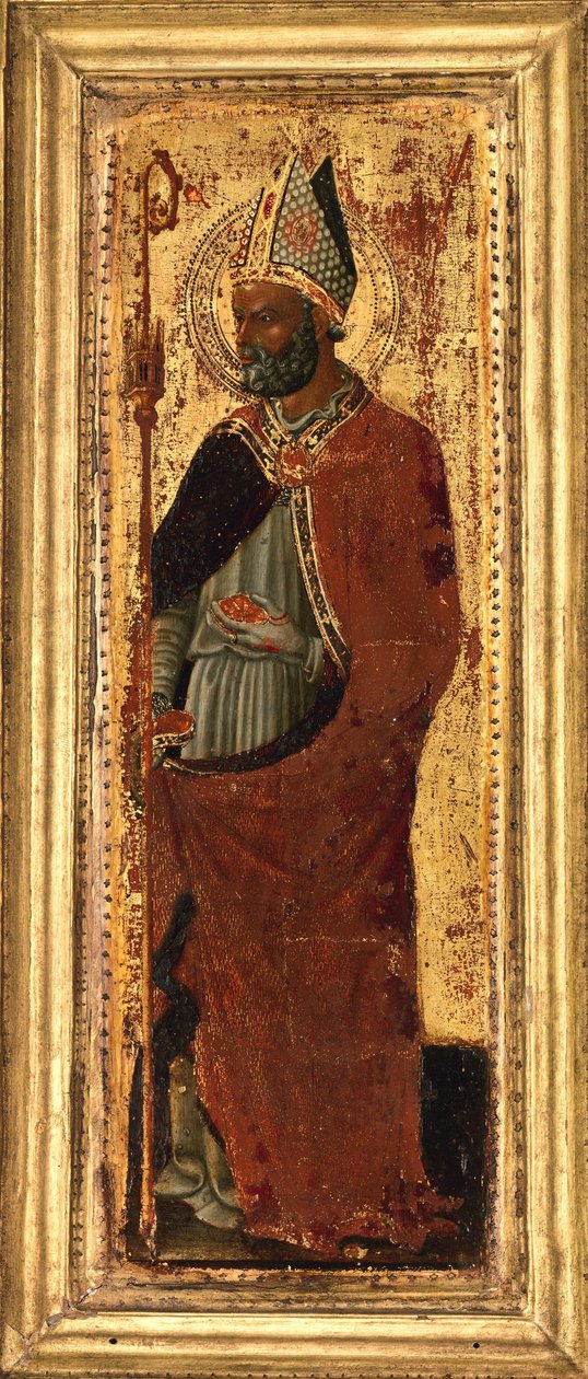 Sankt Nikolaus av Bari, mitten av 1430-talet. av Pietro di Giovanni d