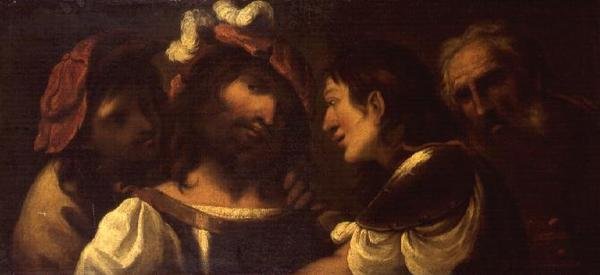 Bravi och en gammal man av Pietro the Elder Muttoni